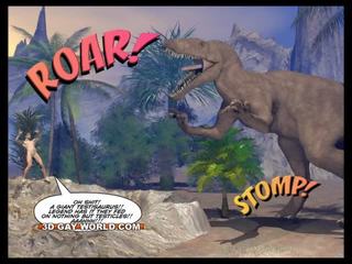 Cretaceous कॉक ३डी गे कॉमिक sci-fi x गाली दिया फ़िल्म स्टोरी